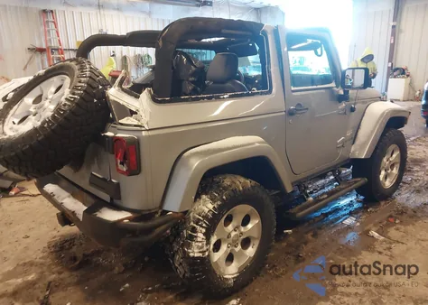 2015 Jeep Wrangler Sahara из США, поврежденный, VIN 1C4AJWBG1FL549681